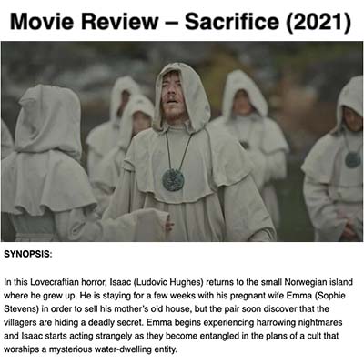 Movie Review – Sacrifice (2021)